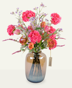 Greenmoods Kunstig Blomsterbukett Soft Spring 78cm