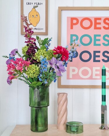 Greenmoods Kunstig Blomsterbukett Blossom Breeze 60cm