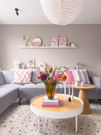 Greenmoods Kunstig Blomsterbukett Tuscan Lover 68cm