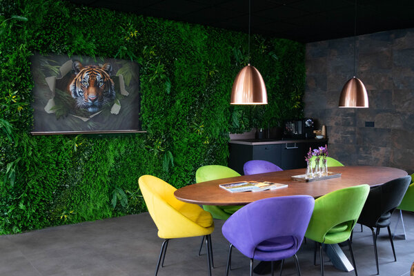 Greenmoods Kunstig Plantevegg "Crush" 100x100cm UV Greenmoods Kunstig Plantevegg "Crush" 100x100cm UV