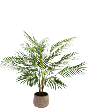 Greenmoods Kunstig palme Chamaedorea 83 cm i krukke