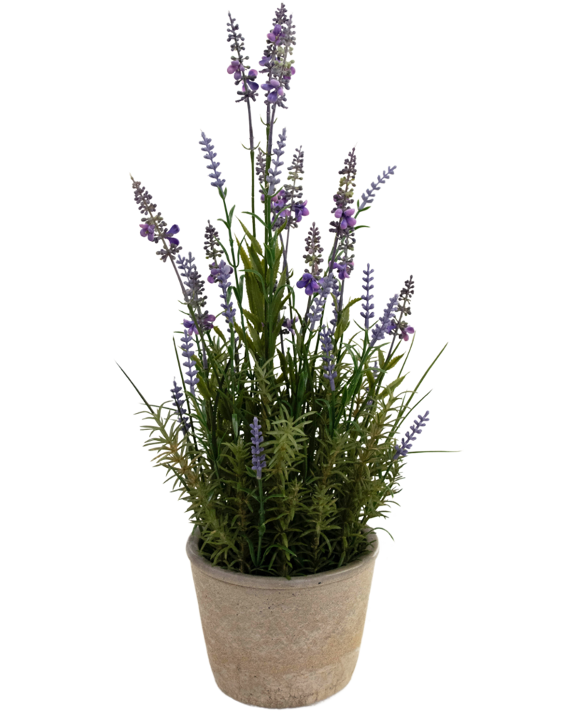 Greenmoods Kunstig Lavendel i Krukke 51cm