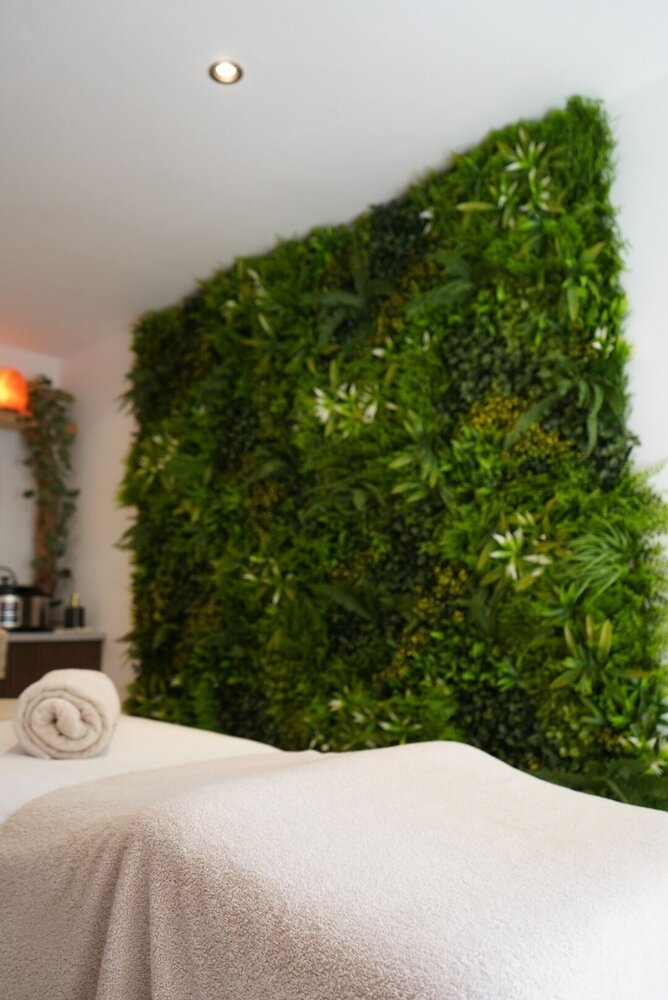 Greenmoods Kunstig Plantevegg Freshness 100x100 cm UV