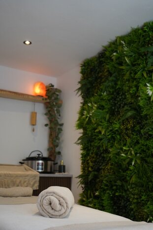 Greenmoods Kunstig Plantevegg Freshness 100x100 cm UV