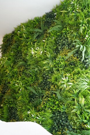 Greenmoods Kunstig Plantevegg Freshness 100x100 cm UV