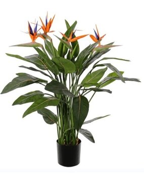 Greenmoods Kunstig Strelitzia 120 cm