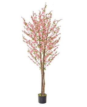 Greenmoods Kunstig Kirsebærblomst 180 cm rosa
