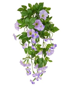 Greenmoods Kunstige hengeplanter Petunia 70 cm lilla