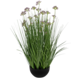 Greenmoods Kunstig Løkgress Fyldig Lilla 60cm Brannsikker
