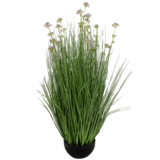 Greenmoods Kunstig Løkgress Fyldig Lilla 100cm