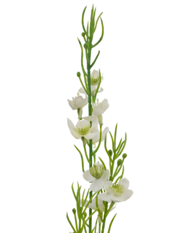 Greenmoods Kunstig Hagesildre Gress Hvit 65cm brannhemmende