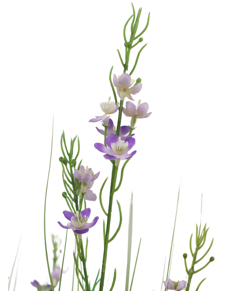 Greenmoods Kunstig Hagesildre Gress Lilla 90cm brannhemmende