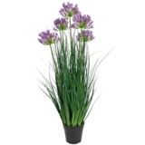 Greenmoods Kunstig Agapanthusgress Lilla 90 cm brannhemmende