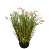 Greenmoods Kunstig Blomstergress Rosa 90cm Greenmoods Kunstig Blomstergress Rosa 90cm