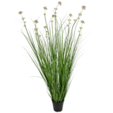 Greenmoods Kunstig Løkgress Fyldig Rosa 120cm