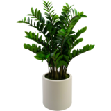 Greenmoods Kunstig Zamioculcas i Beige Krukke 120cm