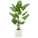 Greenmoods Kunstig plante Strelitzia Real Touch ferdiglaget i beige potte 180 cm