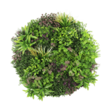 Greenmoods Kunstig Plantevegg Dekorasjon Ø100 cm