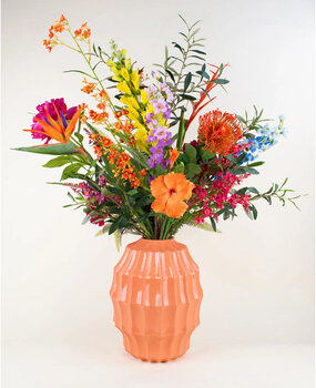 Greenmoods Kunstig Blomsterbukett Tropicana XL 100 cm