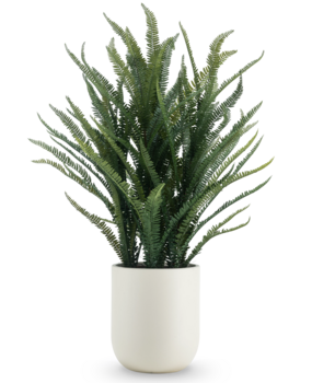 Greenmoods Kunstig Nestbregne i Potte Beige 127cm