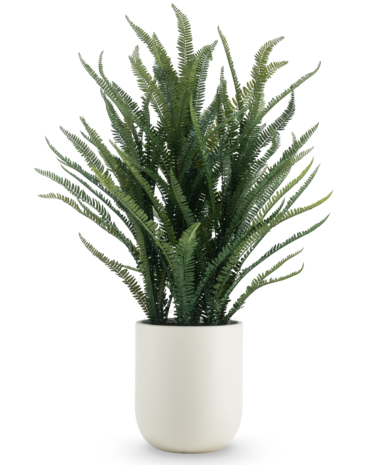 Greenmoods Kunstig Nestbregne i Potte Beige 127cm