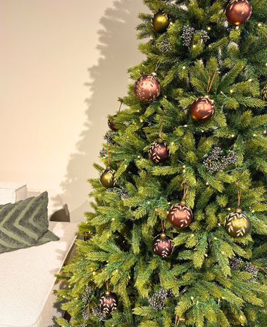 Greenmoods Kunstig juletre Ask 100% PE - Smart LED