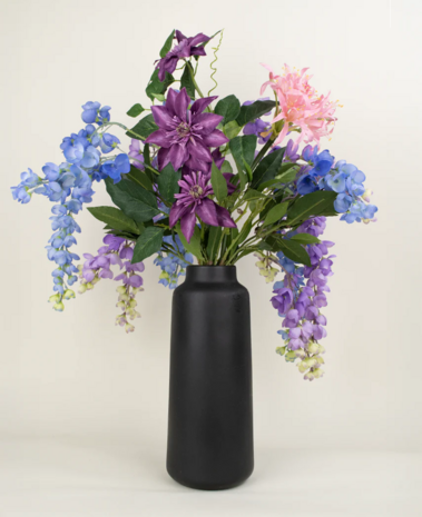 Greenmoods Kunstig Blomsterbukett Indigo Dreams 75 cm
