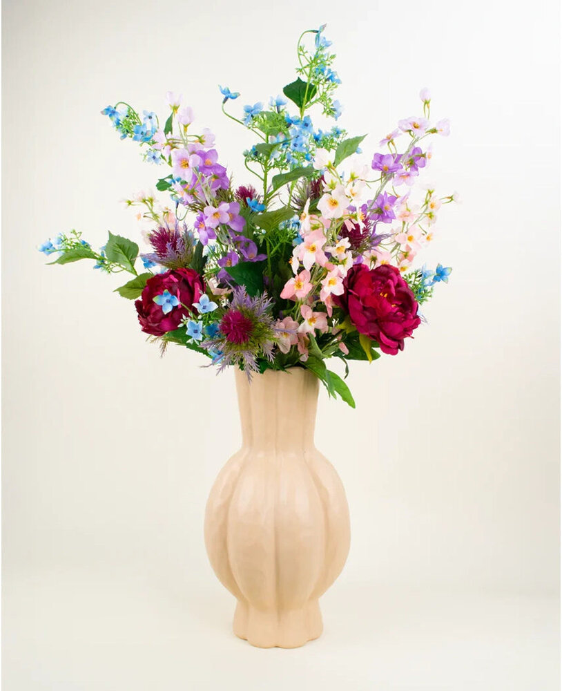 Greenmoods Kunstig Blomsterbukett Moonlit Meadow 85 cm