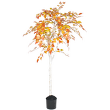 Greenmoods Kunstig Nordisk Høstbjørk 150cm