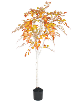 Greenmoods Kunstig Nordisk Høstbjørk 150cm
