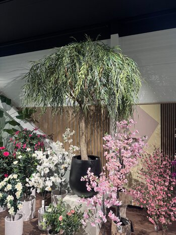 Greenmoods Kunstig Piletre 240cm Med Fot