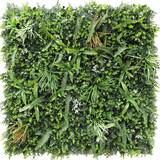 Greenmoods Kunstig Plantevegg Savanne 100x100cm UV/Brannsikker