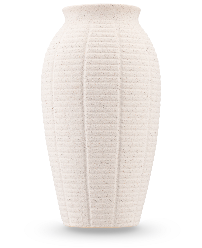 Greenmoods Vase Wild Petal Beige 26 cm