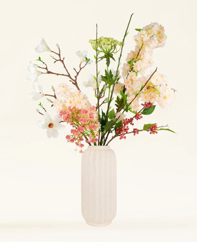 Greenmoods Kunstig Blomsterbukett Springtime Poem 82 cm