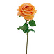 Greenmoods Kunstig Rose ''Emine'' Real Touch Oransje 43 cm