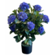 Greenmoods Kunstig Hortensia Ball Blå 75 cm