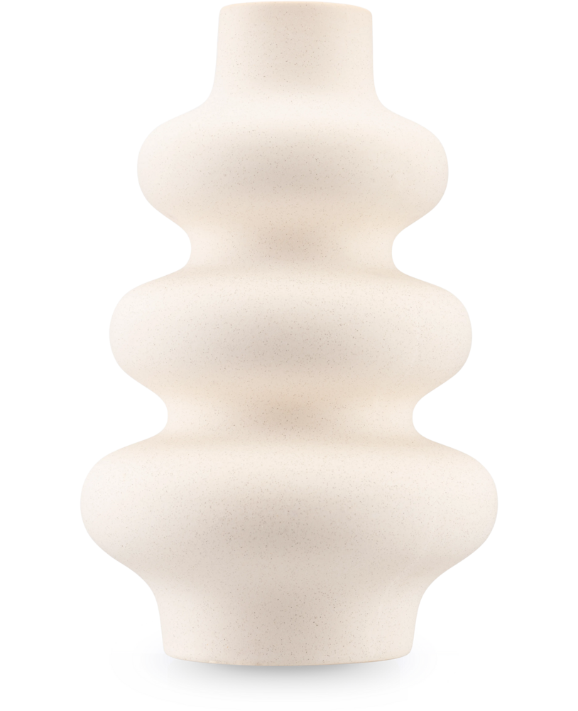 Greenmoods Vase Meadow Beige 21 cm