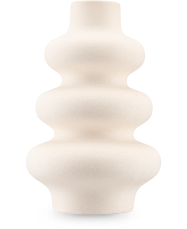 Greenmoods Vase Meadow Beige 21 cm