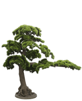 Greenmoods Kunstig Bonsai Furu UV 115 cm