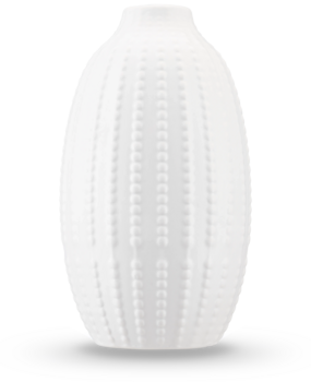 Greenmoods Vase Little Flora Kremhvit 21 cm