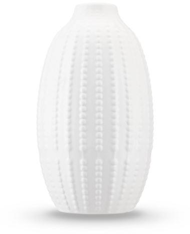 Greenmoods Vase Little Flora Kremhvit 21 cm