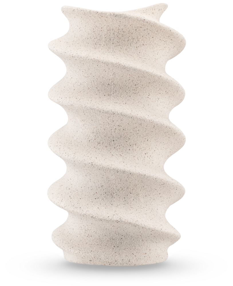 Greenmoods Vase Tiny Forst Beige 21 cm