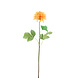 Greenmoods Kunstig Dahlia Real Touch Fersken 73 cm