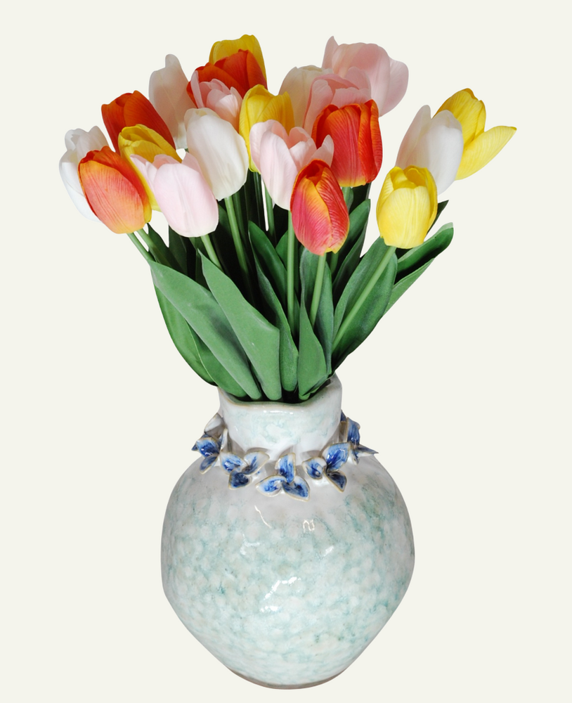 Greenmoods Kunstig Tulipanbukett Vårmiks 50 cm