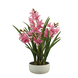 Greenmoods Kunstig Cymbidium Orkide Real Touch Rosa 85cm