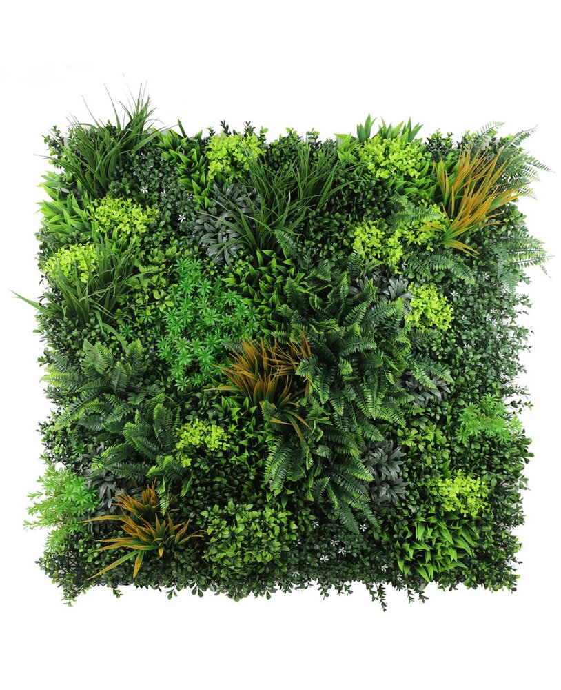 Greenmoods Kunstig Plantevegg Green World 100x100cm UV