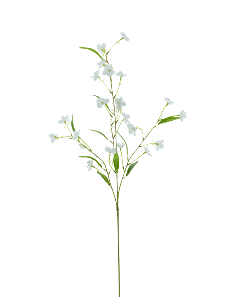 Greenmoods Kunstig Alstroemeria Real Touch Hvit 100 cm