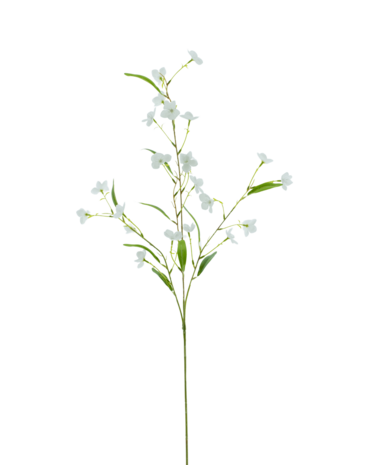 Greenmoods Kunstig Alstroemeria Real Touch Hvit 100 cm