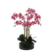 Greenmoods Kunstig Real Touch Phalaenopsis Orkidé Rosa/Hvit i Glasskrukke 64cm