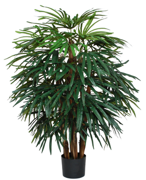 Greenmoods Kunstig Lady Palme Fyldig 120 cm